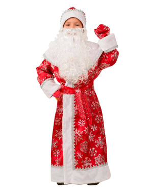 Russian Father Frost Costume Kids